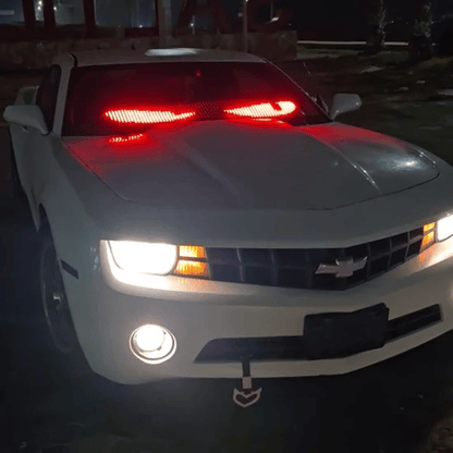 😈 Halloween Spooktacular Deal Alert! 🎃 Devil Eyes LED Sign: App - Controlled, Animated for Car/Truck Windshields