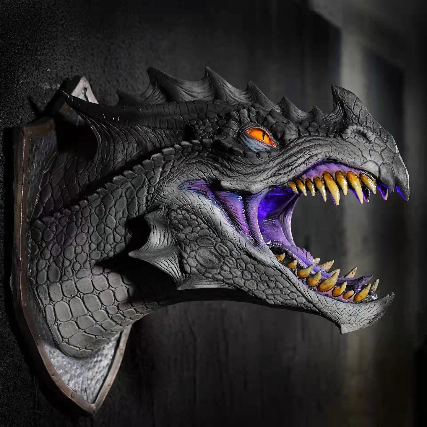 🔥🐲Dinosaur head wall decoration