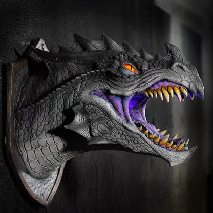 🔥🐲Dinosaur head wall decoration