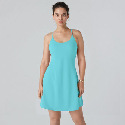 🎁Last Day 49% OFF🔥The Ultimate Tummy Control Backless Active Dress