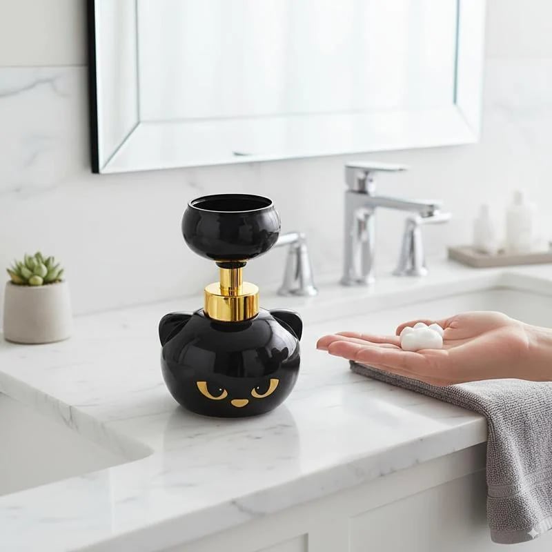 Exclusive Offer💥 Creates Adorable Cat Paw Foam Automatically 🐾💛