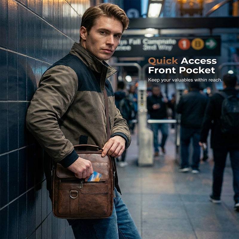VeyCarry™ Men’s Crossbody Bag — Work. Travel. Everyday Carry.