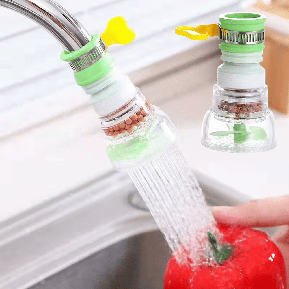 💧Retractable Anti-Splash Faucet – Water Quality Filter