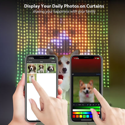 🔥Smart Curtain Lights💡Perfectly Create Atmosphere