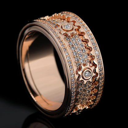 Ring Zeit & Gelassenheit in Limitierter Auflage + Beleuchteter Box