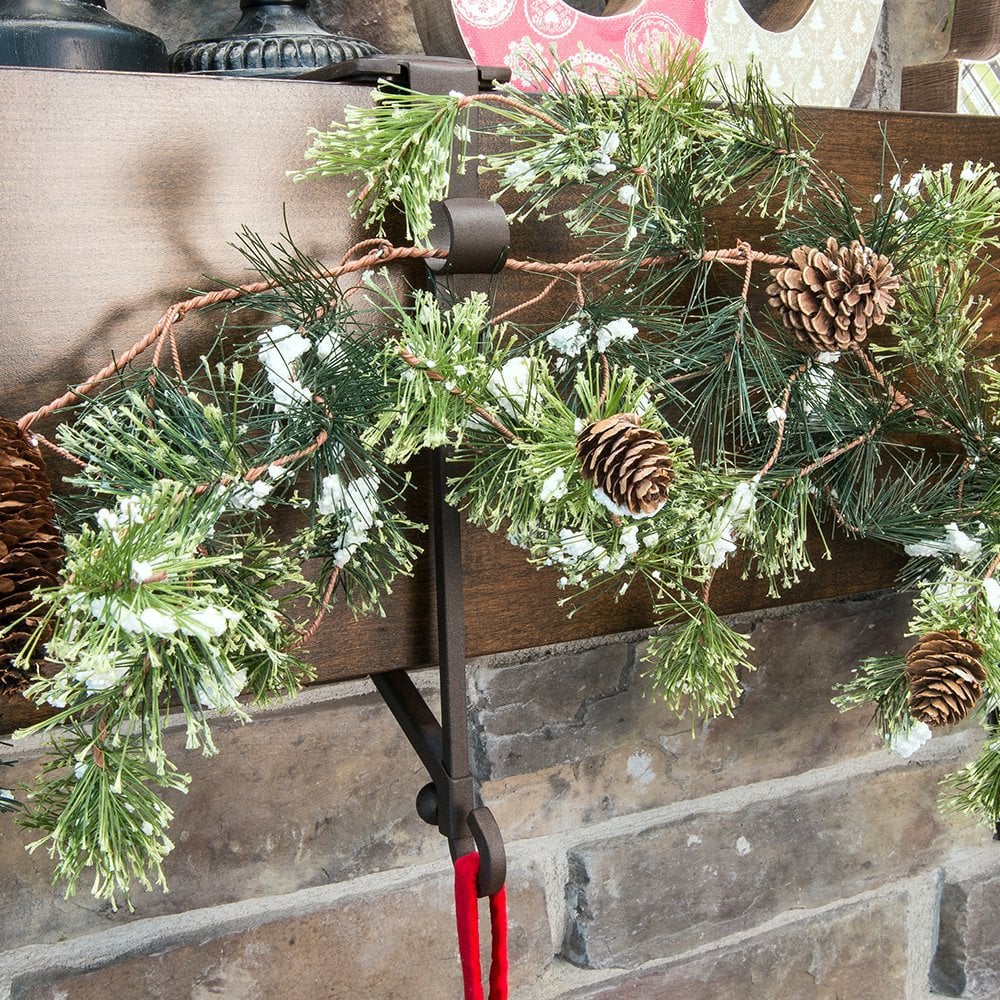 ✨Fireplace Stocking and Garland Hanger