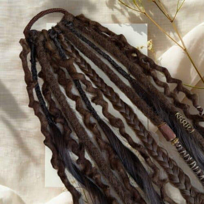🔥Hot Sale 49% OFF👩🏼‍🦱Elastic Dread Ponytail Salty Soul