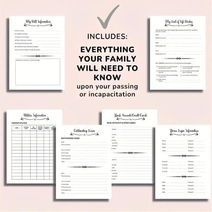 🔥🎁End of Life Planner