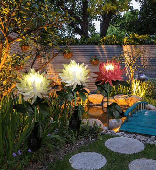 🎁Christmas Hot Sale -49% OFF🎁 - ARTIFICIAL Flower SOLAR GARDEN STAKE LED (🔥BUY 2 FREE 1🔥)