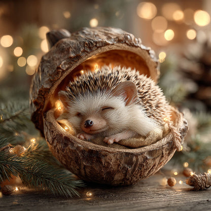 🌰 Woodland Friends Acorn Ornaments – Rustic Forest Holiday Decor 🌲
