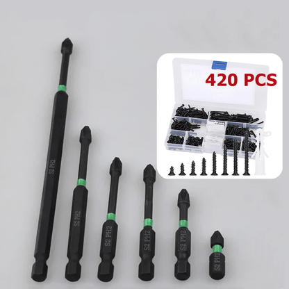 PH2 Magnetic Screwdriver Bit Set -💪Drilling work no longer be complicated!