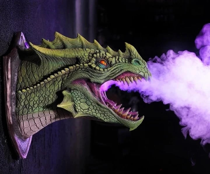 🔥🐲Dinosaur head wall decoration