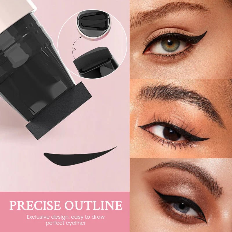 🔥Buy 1 Get 1 Free👁️Integrated Rotating Eyeliner Stamp Pen