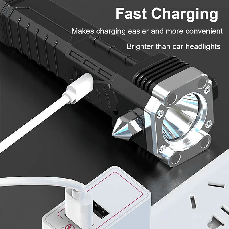 Last Day 49% 0FF 🔥🔥 - Super Bright Rechargeable LED Handheld Flashlight Portable