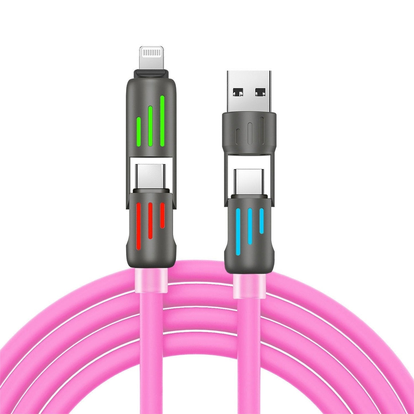 🔥Last Day 49% OFF🔥4-in-1 USB Charging Cable fast charging MAX 60w