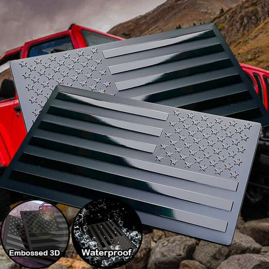 🔥3D American Flag Emblem Decal