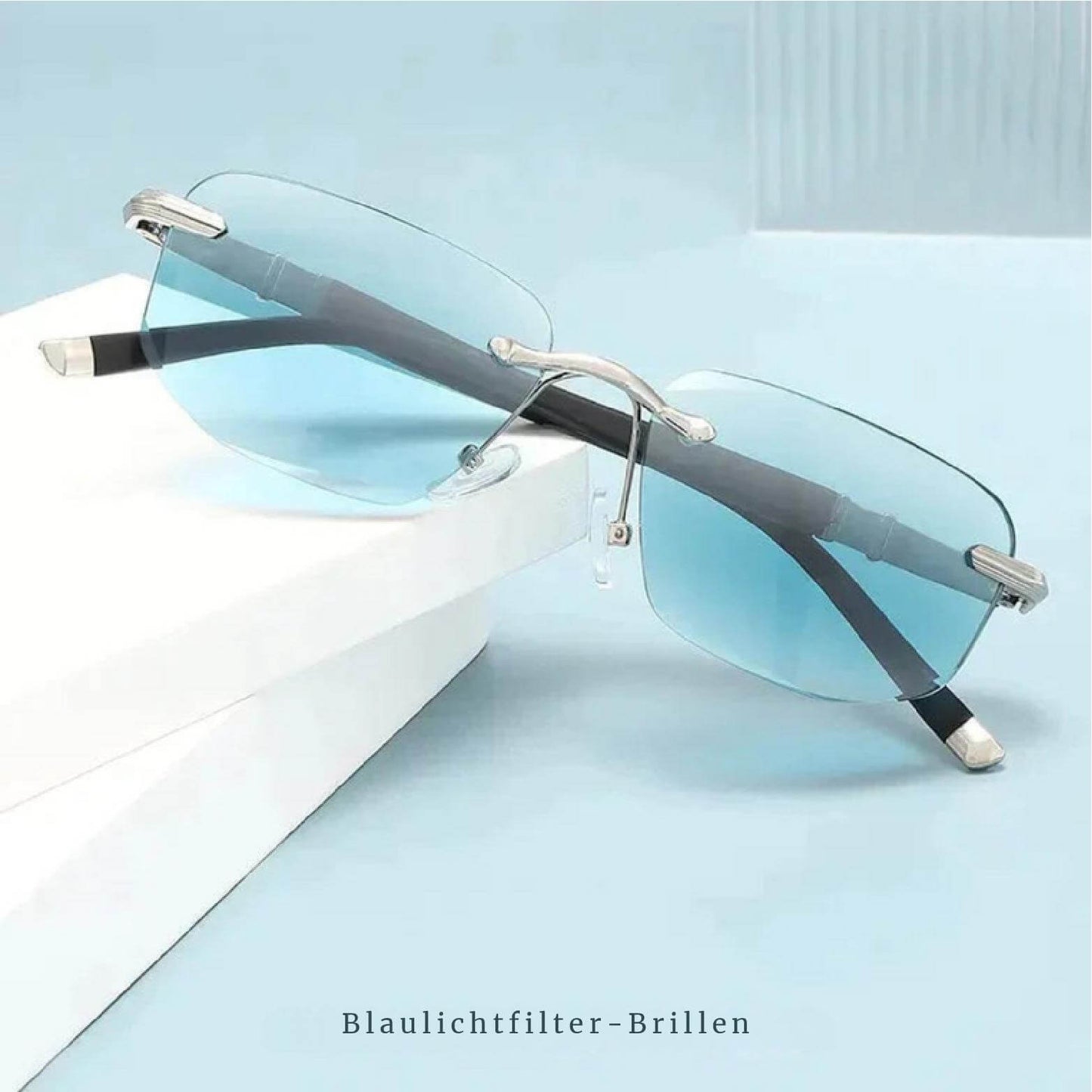 BlueShield™ | Hohe Härte, Blaulichtfilter-Lesebrille für Nähe und Ferne | 1+1 GRATIS