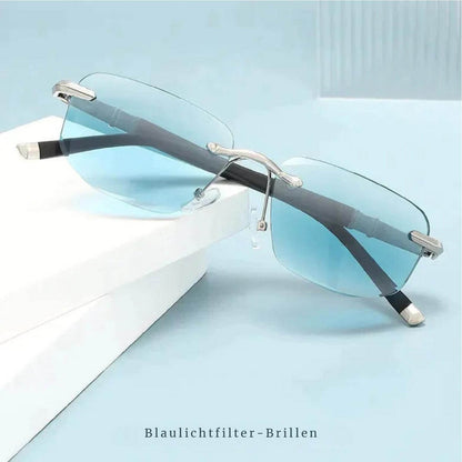 BlueShield™ | Hohe Härte, Blaulichtfilter-Lesebrille für Nähe und Ferne | 1+1 GRATIS