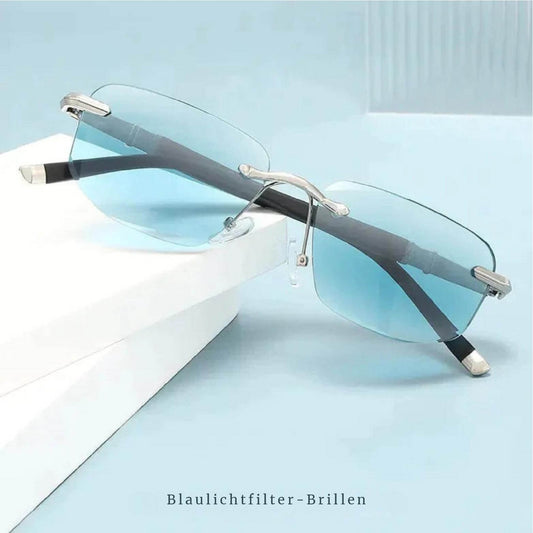 BlueShield™ | Hohe Härte, Blaulichtfilter-Lesebrille für Nähe und Ferne | 1+1 GRATIS