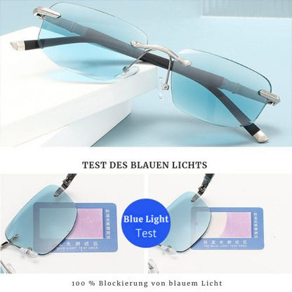 BlueShield™ | Hohe Härte, Blaulichtfilter-Lesebrille für Nähe und Ferne | 1+1 GRATIS