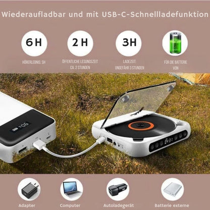DiscVibe™ | Der moderne CD-Player, der Ihre Lieblingsalben wieder zum Leben erweckt