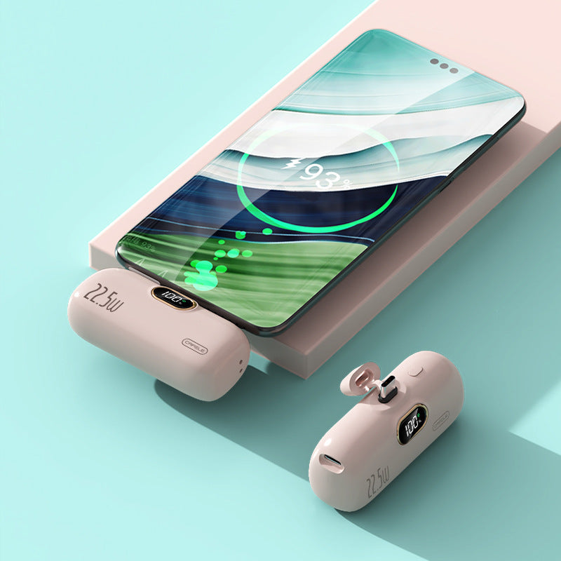 🎉⏰5000mAh Mini Portable Charger Power Bank for phone🔋