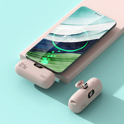 🎉⏰5000mAh Mini Portable Charger Power Bank for phone🔋