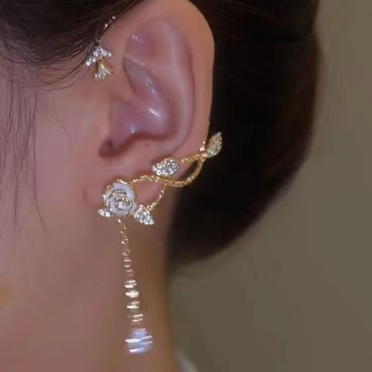 Angel wing earrings