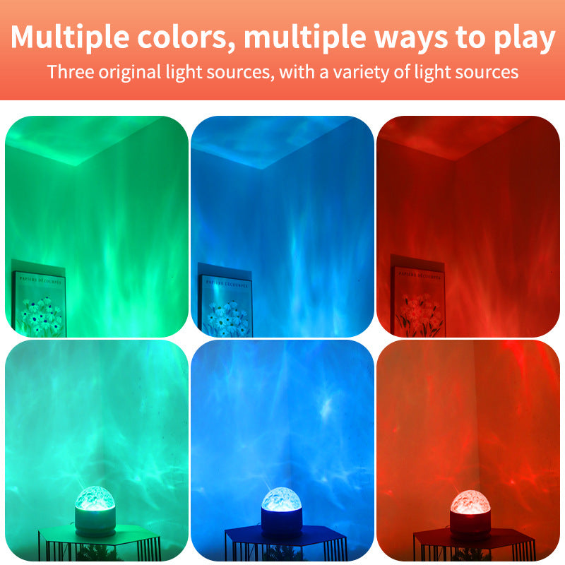 🔥LAST Sale 70% OFF - Ocean Wave & 3D Water Ripple Projector Light 16-Color