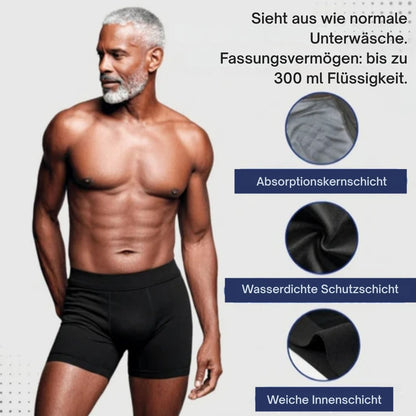 ProtecCore™ | Sieht aus wie eine normale Boxershorts. Schützt wie keine andere.