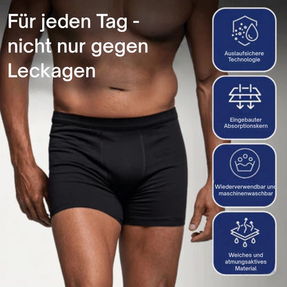 ProtecCore™ | Sieht aus wie eine normale Boxershorts. Schützt wie keine andere.