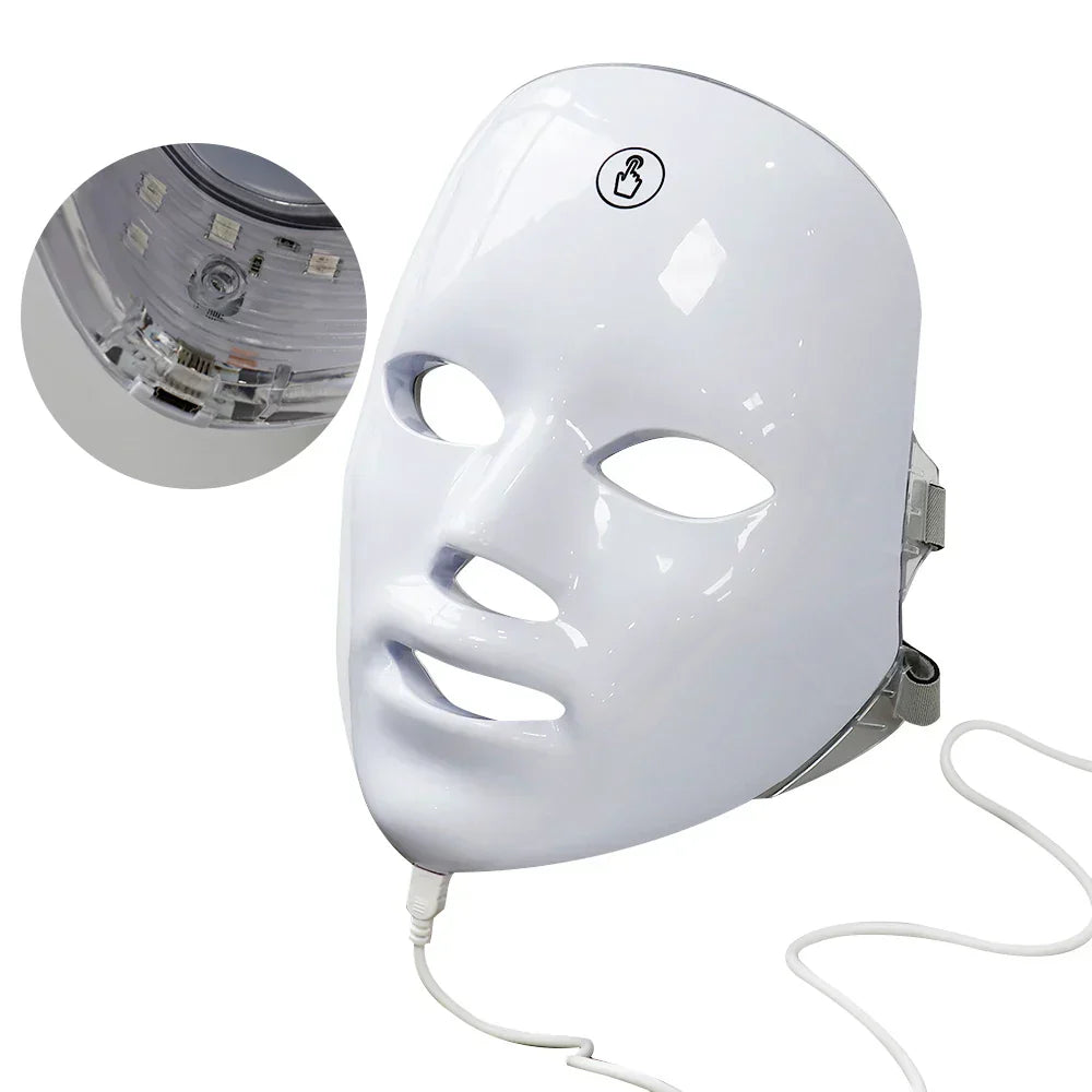 🔥7-Color LED Beauty Mask – Professional Skin Therapy at Home