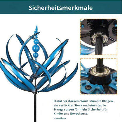 SerenitySpin™ – Erlebe die Schönheit des Lotus-Windspinners