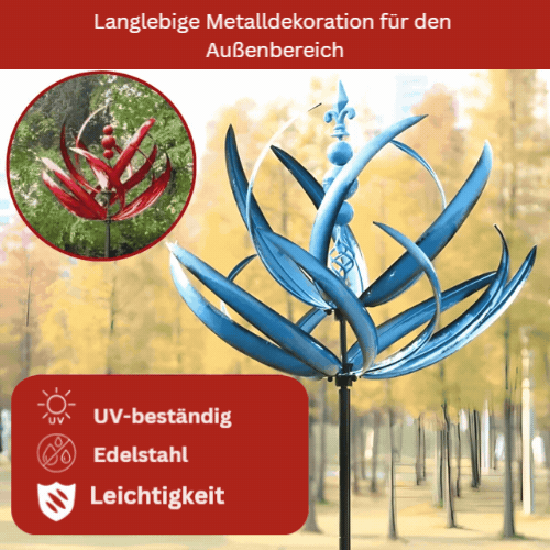 SerenitySpin™ – Erlebe die Schönheit des Lotus-Windspinners