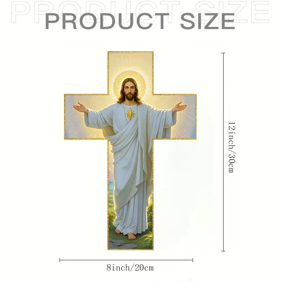 🔥Last Day Promotion 49% OFF🔥 - Vintage Wooden Jesus Christ Wall Cross✝️