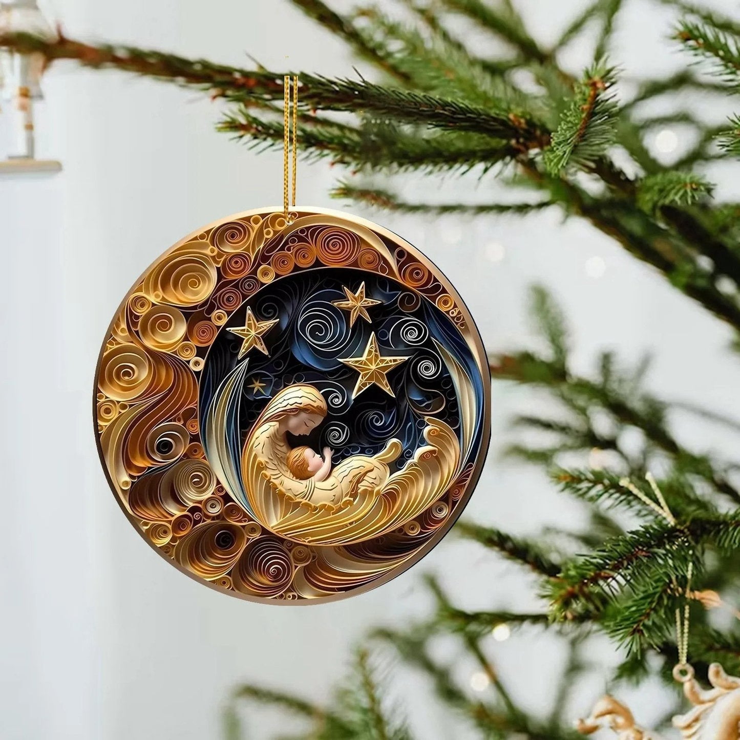 🎄2025 Handmade Ornaments With Good Wishes🎅