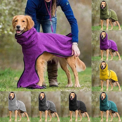 Customizable Pet Towel Robe