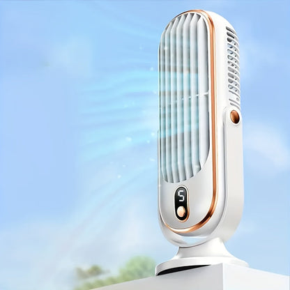 AeroLux Elite Cooling Fan | Dual Motor, 720° Rotation, USB Rechargeable & Ultra Quiet for Ultimate Comfort Anywhere