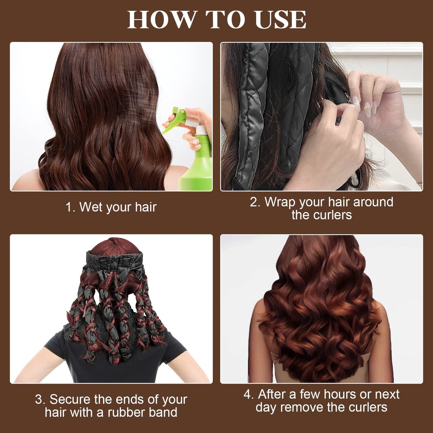 🔥 Heatless Curling iron