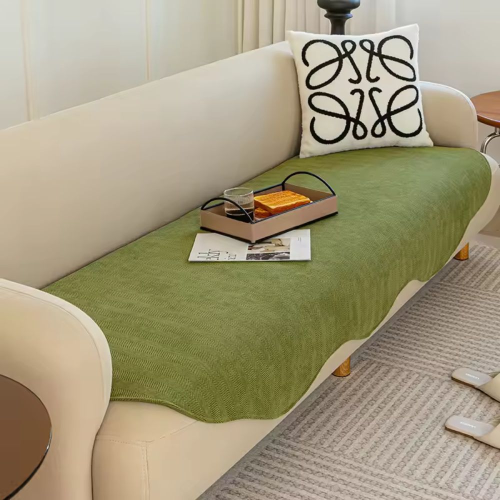 Cozy Quilted Sofa Protector - All-Season Furniture Cover