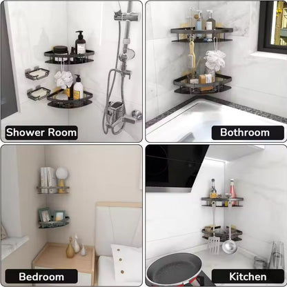 Aluminum Corner Shelf for Shower Storage