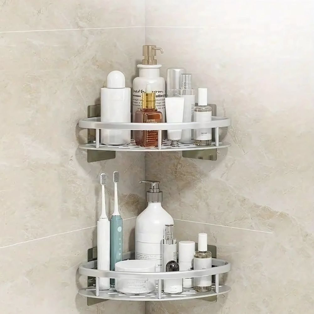 Aluminum Corner Shelf for Shower Storage