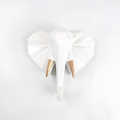 Whimsical Animal Head Wall Hooks for Keys & Coats