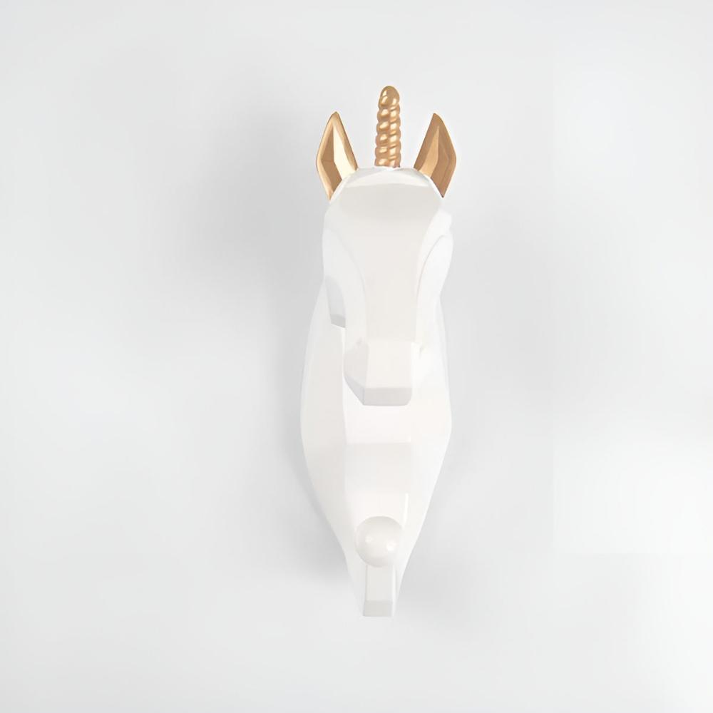 Whimsical Animal Head Wall Hooks for Keys & Coats