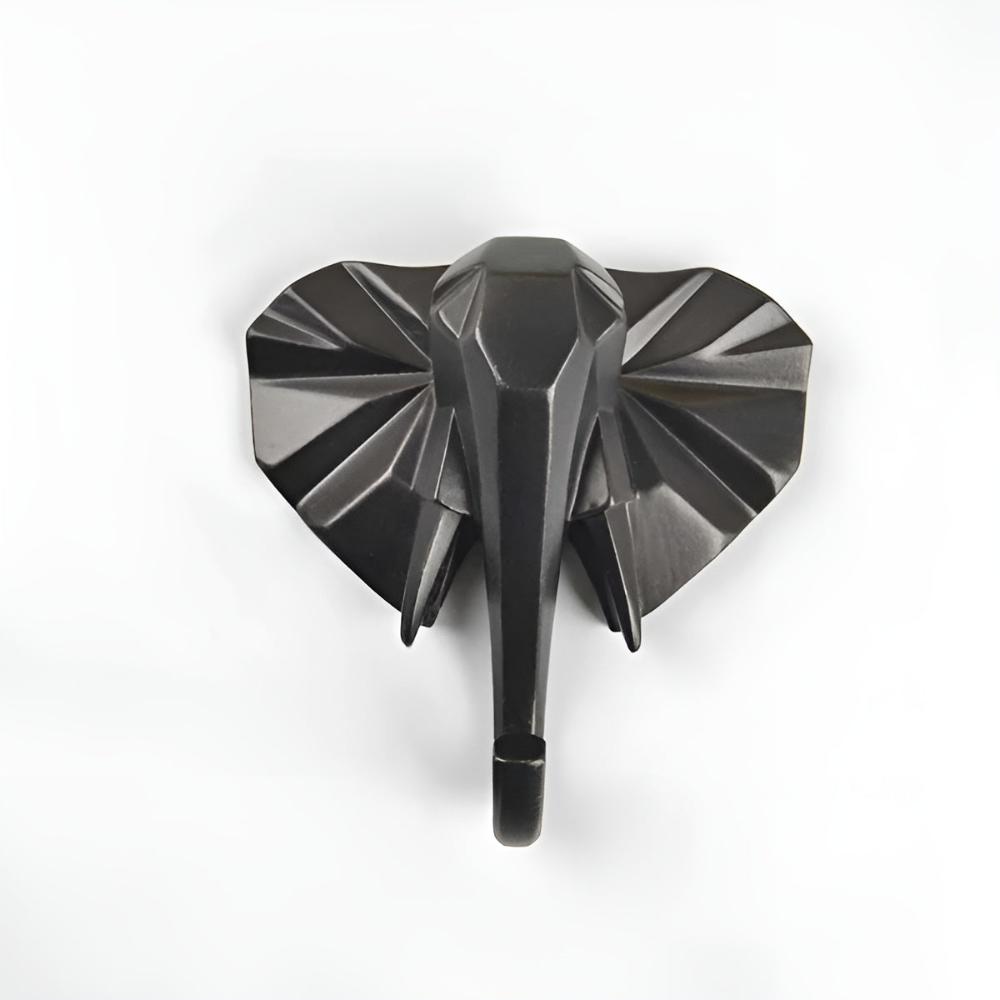 Whimsical Animal Head Wall Hooks for Keys & Coats