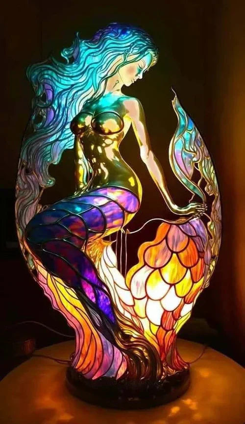 Stained Glass Animal Lamp for Unique Home Decor