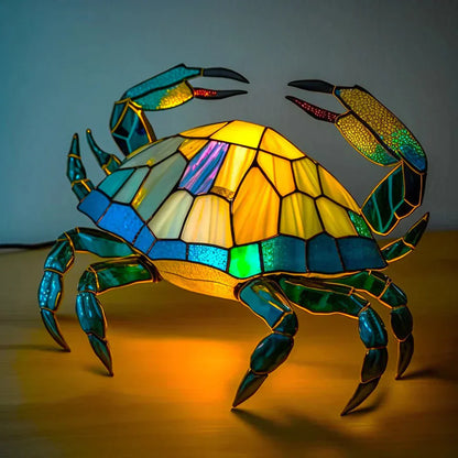 Stained Glass Animal Lamp for Unique Home Decor