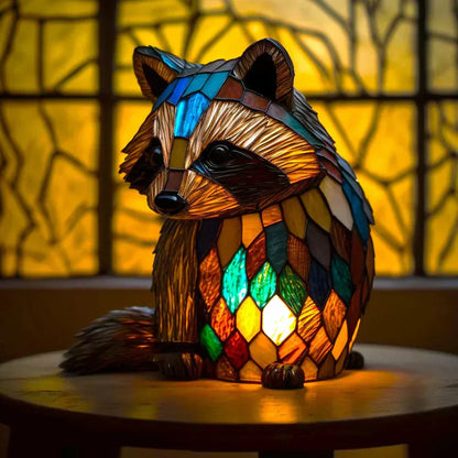 Stained Glass Animal Lamp for Unique Home Decor