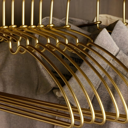 Aurex Clothes Hangers - 10pc Set No Shoulder Bulge