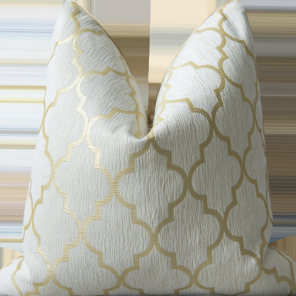Gilded Luxury Accent Pillow Cover